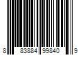 Barcode Image for UPC code 883884998409