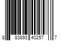 Barcode Image for UPC code 883893402577