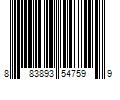 Barcode Image for UPC code 883893547599