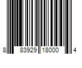 Barcode Image for UPC code 883929180004