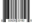 Barcode Image for UPC code 883929331505