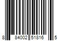 Barcode Image for UPC code 884002518165