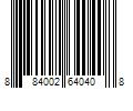 Barcode Image for UPC code 884002640408