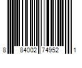 Barcode Image for UPC code 884002749521