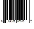 Barcode Image for UPC code 884108000137