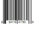 Barcode Image for UPC code 884116417606