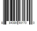 Barcode Image for UPC code 884389931700