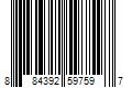 Barcode Image for UPC code 884392597597