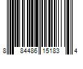 Barcode Image for UPC code 884486151834