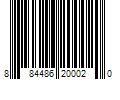 Barcode Image for UPC code 884486200020