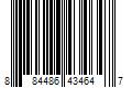 Barcode Image for UPC code 884486434647