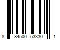 Barcode Image for UPC code 884500533301