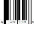 Barcode Image for UPC code 884593181830