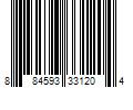 Barcode Image for UPC code 884593331204