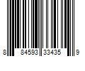 Barcode Image for UPC code 884593334359