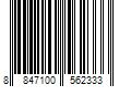 Barcode Image for UPC code 8847100562333