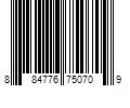 Barcode Image for UPC code 884776750709