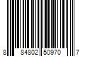 Barcode Image for UPC code 884802509707