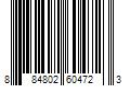 Barcode Image for UPC code 884802604723