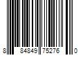 Barcode Image for UPC code 884849752760