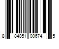 Barcode Image for UPC code 884851006745