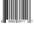 Barcode Image for UPC code 884920381117