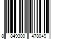 Barcode Image for UPC code 8849300478049