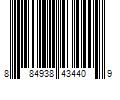 Barcode Image for UPC code 884938434409