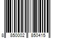 Barcode Image for UPC code 8850002850415