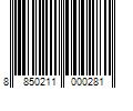 Barcode Image for UPC code 8850211000281