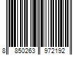 Barcode Image for UPC code 8850263972192