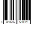 Barcode Image for UPC code 8850292560025