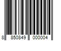 Barcode Image for UPC code 8850849000004