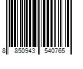 Barcode Image for UPC code 8850943540765