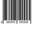 Barcode Image for UPC code 8850943540925