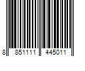 Barcode Image for UPC code 8851111445011