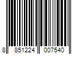 Barcode Image for UPC code 8851224007540