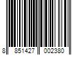 Barcode Image for UPC code 8851427002380