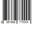 Barcode Image for UPC code 8851688770004