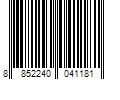 Barcode Image for UPC code 8852240041181