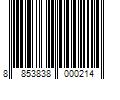 Barcode Image for UPC code 8853838000214