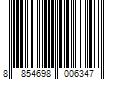 Barcode Image for UPC code 8854698006347