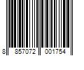 Barcode Image for UPC code 8857072001754