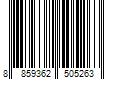 Barcode Image for UPC code 8859362505263