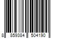 Barcode Image for UPC code 8859384504190