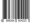 Barcode Image for UPC code 8859384504220