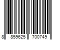 Barcode Image for UPC code 8859625700749