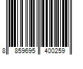 Barcode Image for UPC code 8859695400259