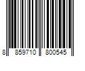 Barcode Image for UPC code 8859710800545