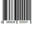 Barcode Image for UPC code 8859836000041